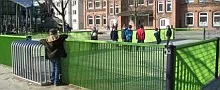 Schulhofoeffnung fuer Spielen 220x90